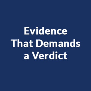 Evidence That Demands a Verdict